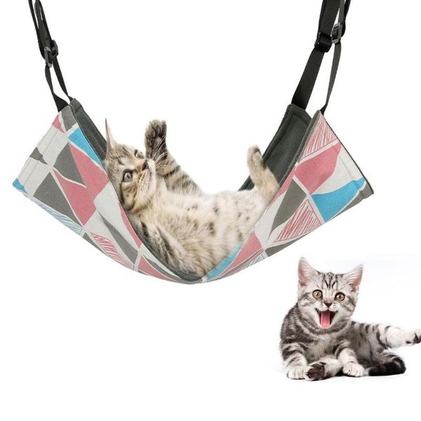 

cat beds & furniture pet hammock hanging litter nylon mouse ferrets guinea pig bed for cats rodents pets supplies