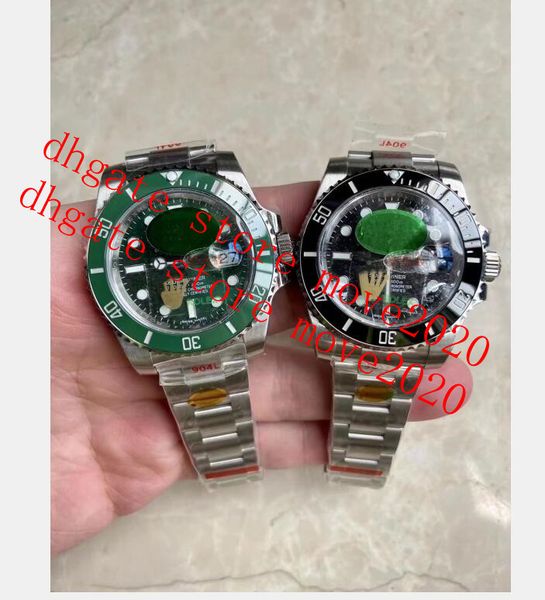 Yeni Ürünler Move2020 V12 Orologio Di Lusso 40mm Çapı 2836/3135 Hareket Watches 904L İnce Çelik Seramik Çerçeve Erkek Mens Su Geçirmez 200m