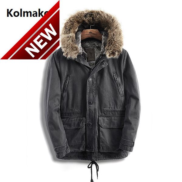 

2019 winter men jacket men's down coat fashion casual hooded thicken parkas classic thickened keep warm coats, Black