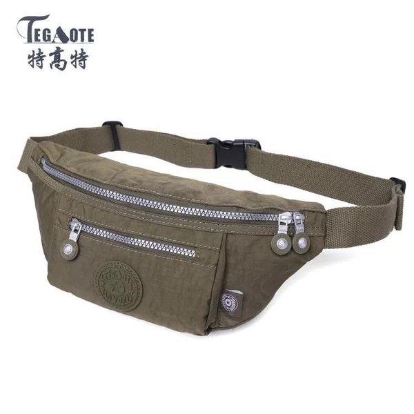 

men's and women simple leisure fashion nylon sport fitness waist packs outdoor bag bolsa cintura for men bags