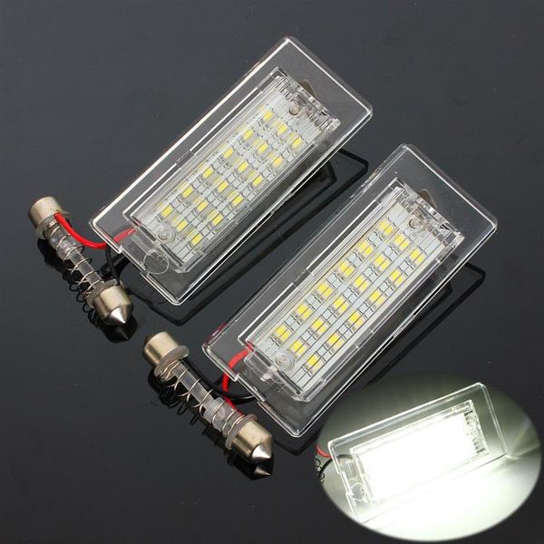 

emergency lights 2pcs car license plate 12v led number lamps light tail for x5 e53 x3 e83 lightings