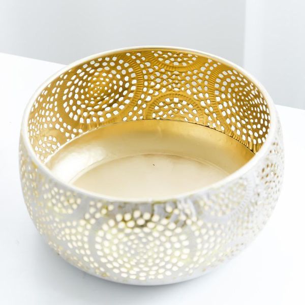 

storage bottles & jars simple home living room fruit basket creative wrought iron tray snack bowl