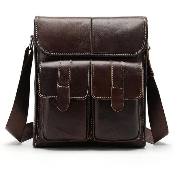 

luxury leather business briefcase men travel shoulder messenger bags male document handbags lapcomputer bag soft briefcases