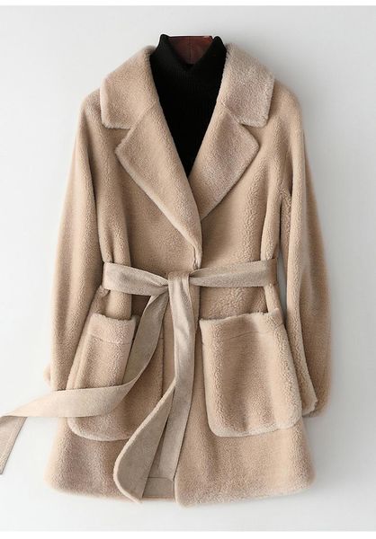 

women's trench coats z1138 fashion women & jackets 2021 design dresses, Tan;black