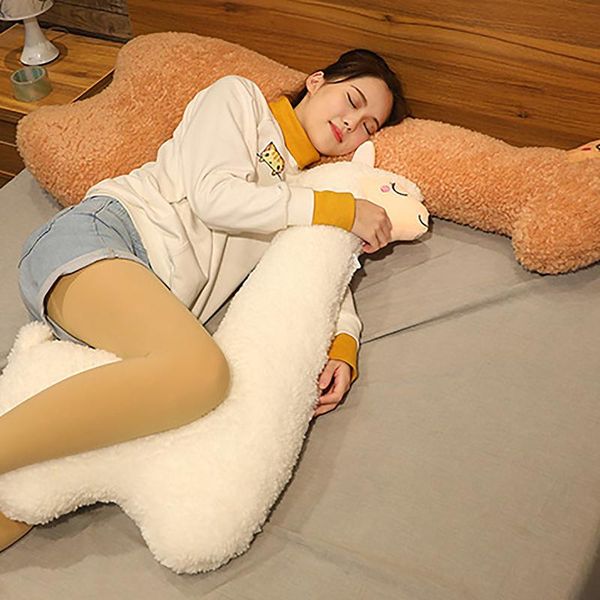 

pillow long animal plush toy soft stuffed kids gift home decor girl