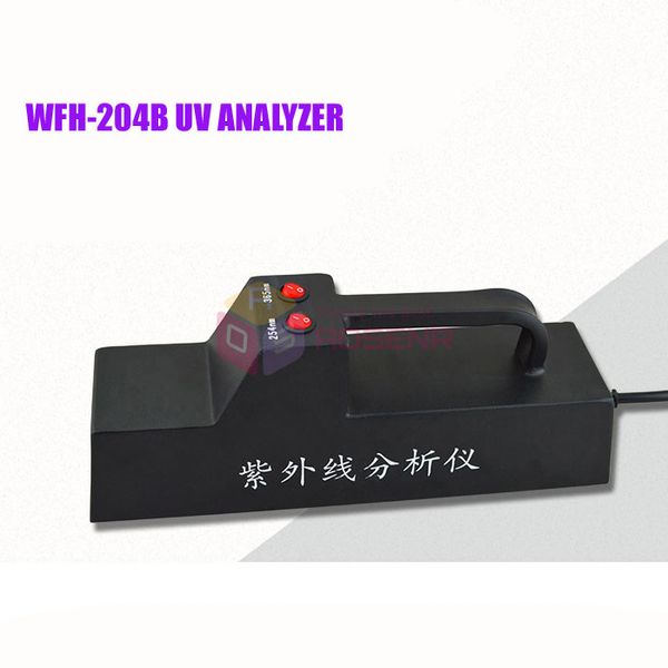 WFH-204B 220V Analizzatore UV portatile Tester lampada UV Misuratore di luce UV 365nm / 254nm Analizzatore ultravioletto