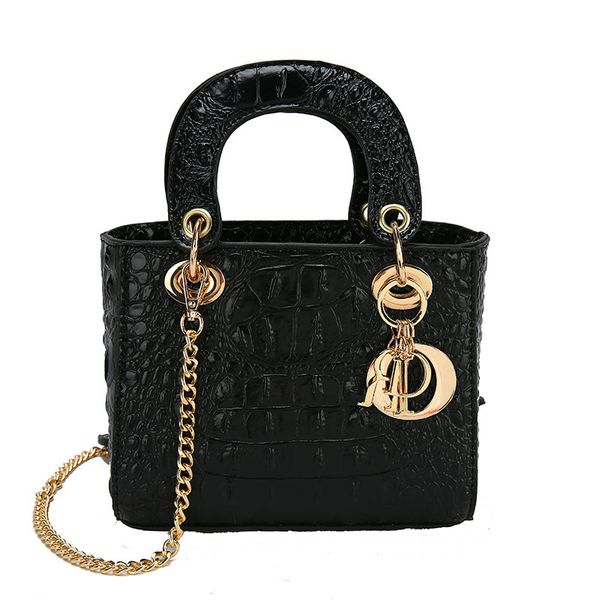 

factory outlet design crocodile pattern fashion sense princess of wales bag versatile one shoulder messenger handbag autumn