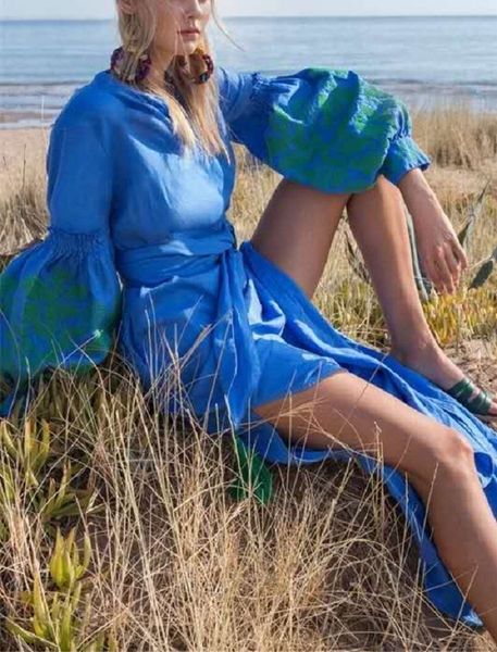 

runway dresses australian star with the same bohemian embroidery side slits holiday dress yadc, Black