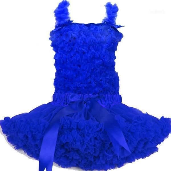 

skirts 1piece royal blue pettiskirt set, girls chiffon tutu skirt set ps-rb1