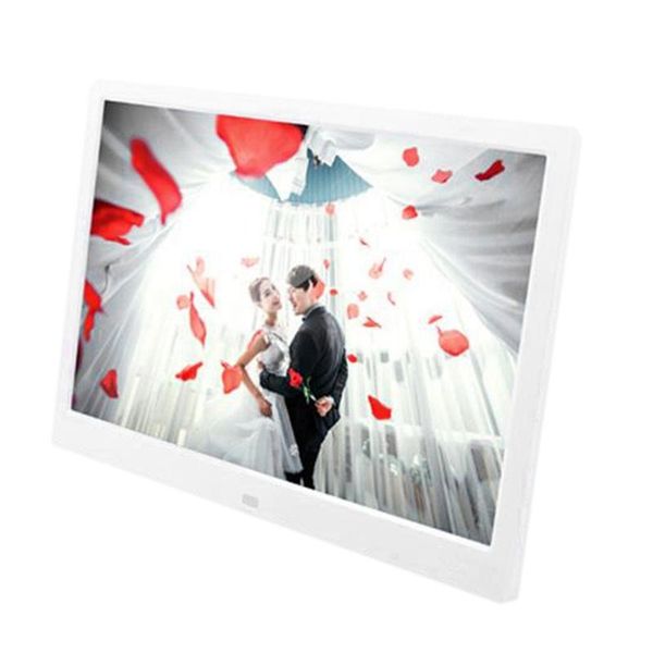 

frames 13.3 inch led hd digital po frame resolution 1280x800 250cdm2 slideshow clock remote deskmovie player-us plug