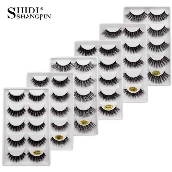 

pairs factory price mink false eyelashes hand made eyelash natural long 3d lashes makeup faux cils 10 lots wholesale1