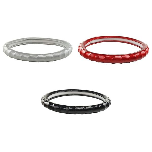 

universal 38cm non-slip steering wheel cover fluorescent wave pattern for cars car interior covers