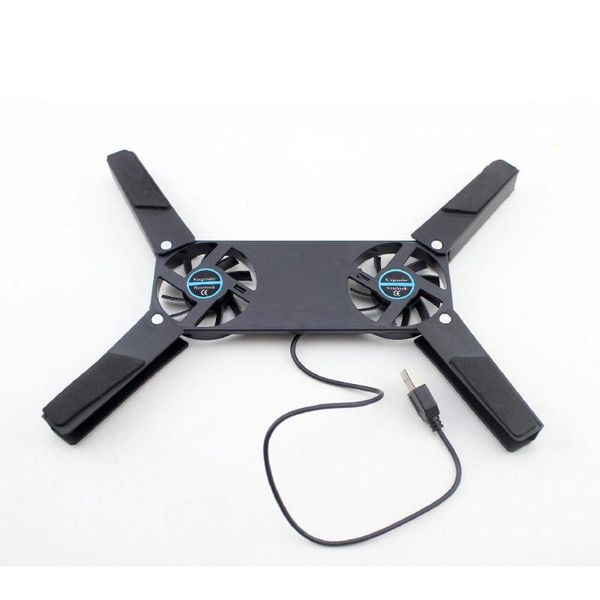 

1pc usb radiator foldable fan lapstand cooling pad tablet holder computer peripherals cpu for 7"-15" pc pads