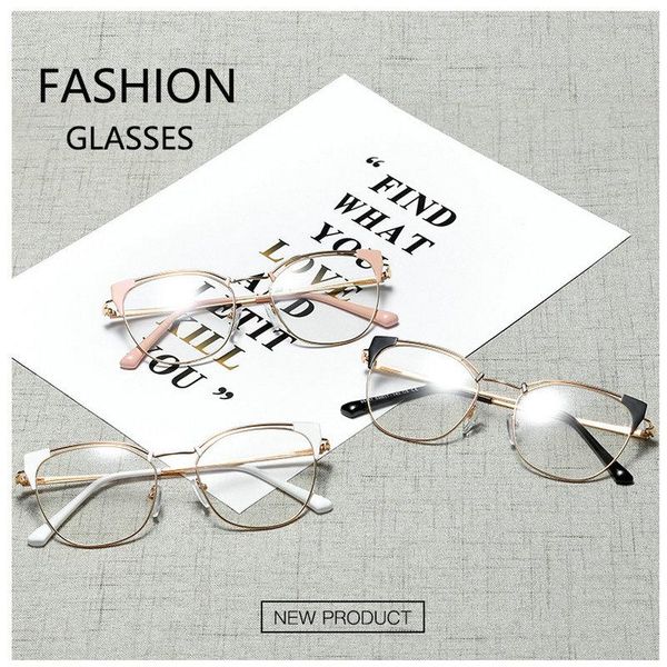 

other fashion accessories sun pochromic myopia eyeglasses cat optical women finished eyewear prescription glasses frame -1.0 -4.0 fml, Silver