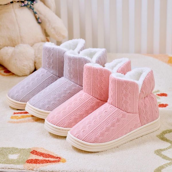 

slippers house for women winter 2021 home indoor warm soft household lightweight high-casual cotton women's footwear, Black
