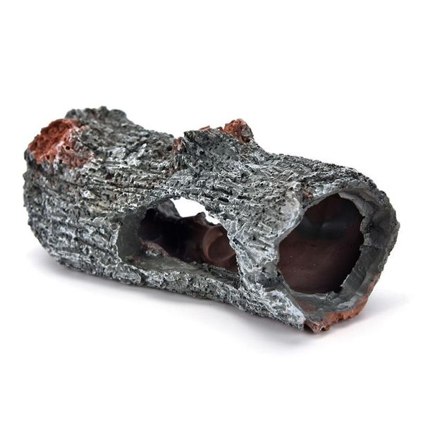 

decorations 4.9*2.56*1.96" fish tank artificial barrel resin ornament cave landscaping decoration aquarium equipment accessorie