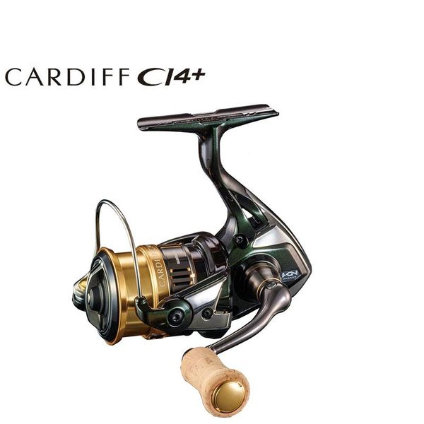 

100% original shimano cardiff ci4+ saltwater fishing reels 1000s 1000shg c3000mhg 5.0/6.0 cold luminium spool waterproof drag baitcasting