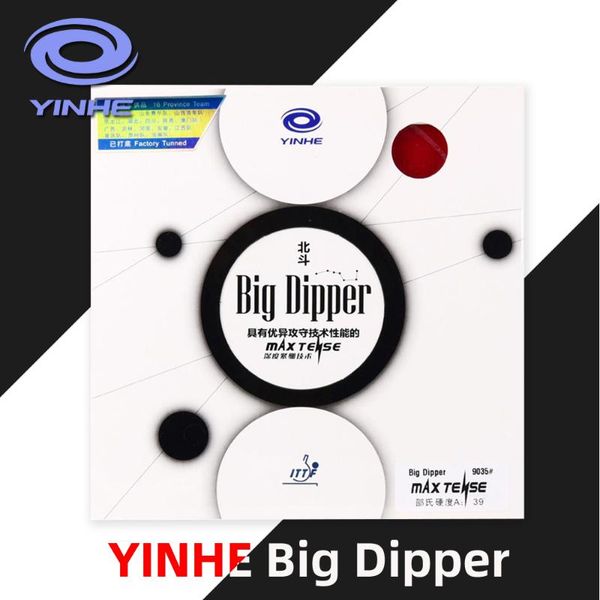 

table tennis raquets galaxy yinhe big dipper rubber max tense tacky pips-in original pong sponge