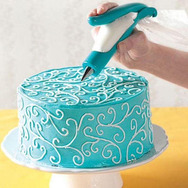 

baking & pastry tools grade abs + metal cake kitchen accessories decorative spray gun bag decorating mouth set squeeze
