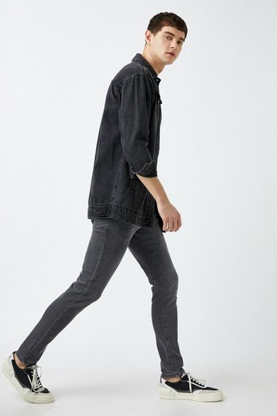 

men's jean gray jeans 2021, Blue