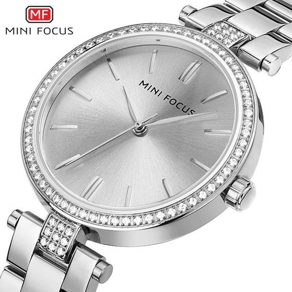 

wristwatches ladies watch/quartz watch/waterproof/metal strap, Slivery;brown