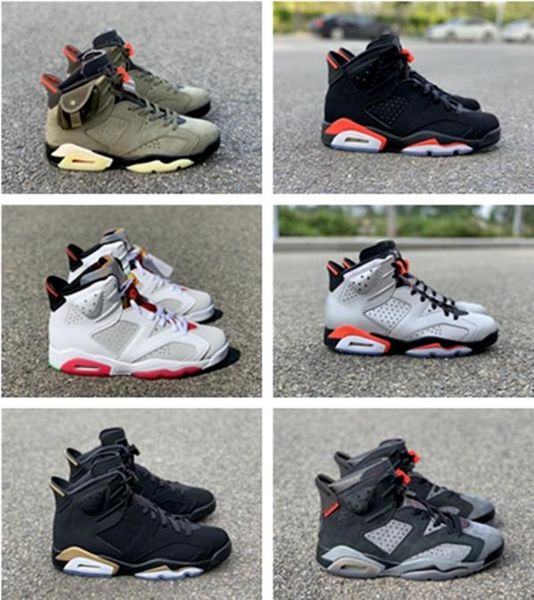 

2021 x travis 6 medium olive 6s ts men casual shoes unc tinker black infrared cactus jack oregon mens designer shoes