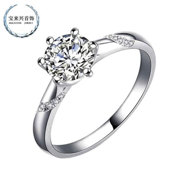 

ring tongling mosangshi female 925 silver classic couple fashion live broadcast