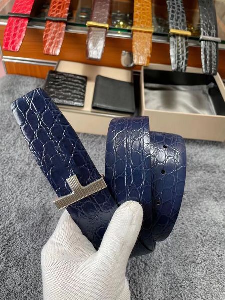 

2022 t. luxury brand belts clothing accessories business designer belts for men big buckle fashion leather serpentine wholesale with origial, Black;brown