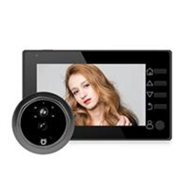 Altro hardware per porte Campanello da 4,3 pollici Visione notturna Campanello wireless Registrazione video Monitoraggio mobile Sicurezza Elettronica intelligente