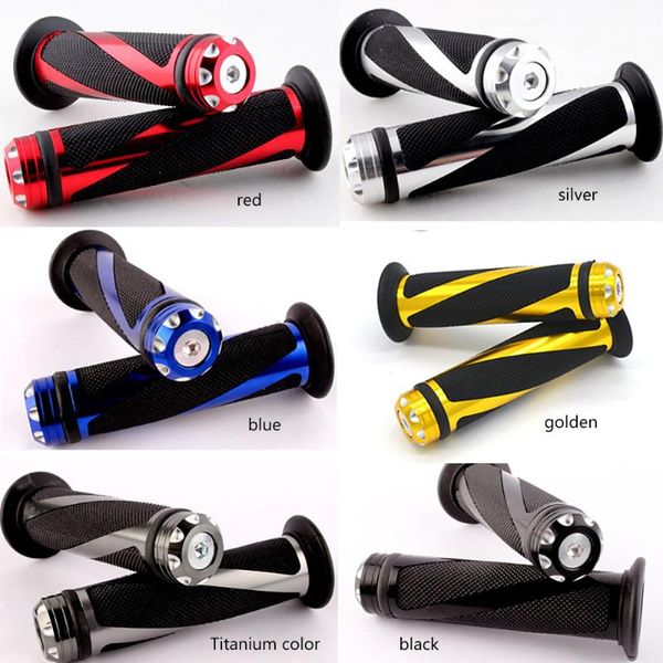 

handlebars 1 pair 7/8" 22mm handle grip motorcycle handlebar covers soft rubber cover