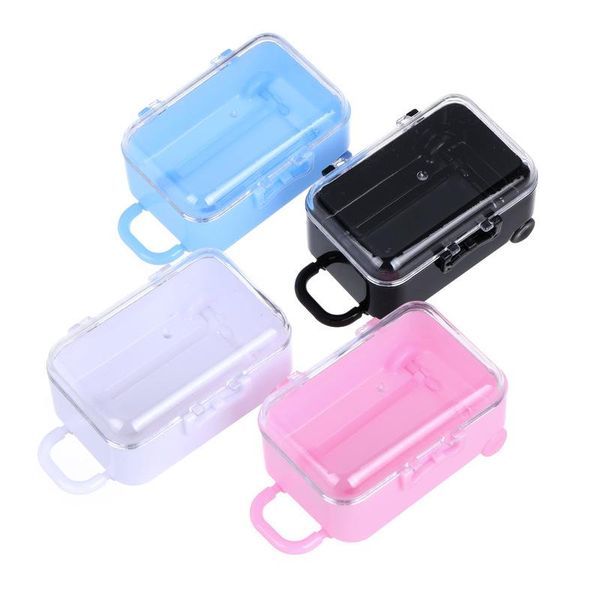 

mini suitcase box shape candy boxes wedding favors party reception year supplies 12pcs/lot gift wrap