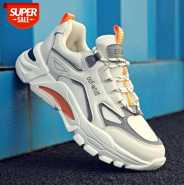 

men's shoes breathable net sports leisure running dad wild ins #yh43