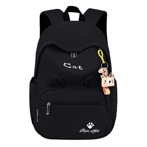

school bags cute cat girls kids backpack primary student boys bookbags