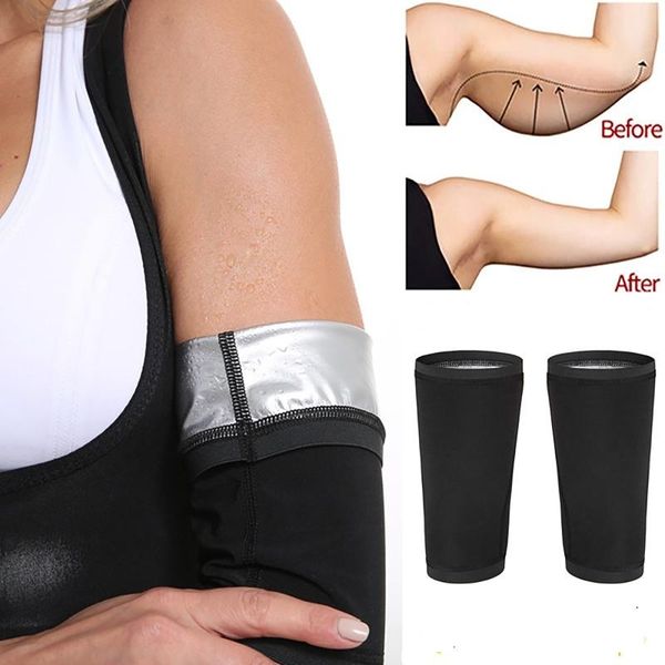 

elbow & knee pads yoga fitness sweating arm cover men's and women's self-cultivation sweat-wicking sports muscle training sets #z, Black;gray
