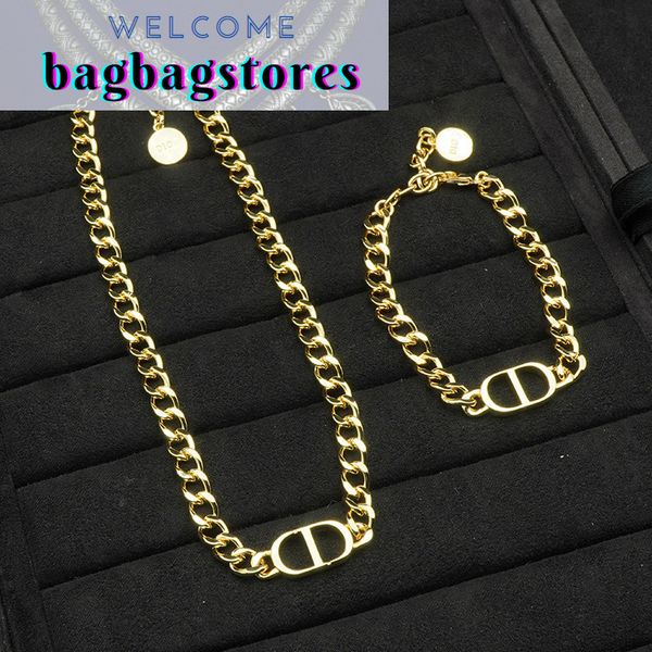 

d link chain bracelets jewelrylink jiadijia fashion cd letter necklace female brass gold plated jewelry star same clavicle, Black