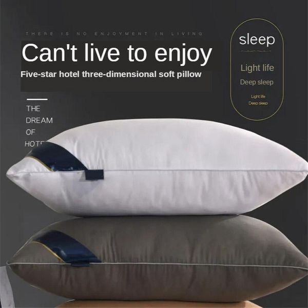 

pillow feather core single washable for bedroom accessories healthy sleep stand home textiles el