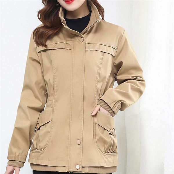 

women's jackets jacket wild winter streetwear fashion outdoor shorts biker solid color long-sleeved comfortable windshield coat n4, Black;brown