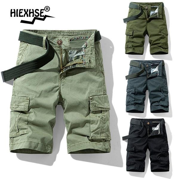 

spring summer men cargo shorts cotton relaxed fit short sport casual pants clothing social fashion all-match street style men's, White;black