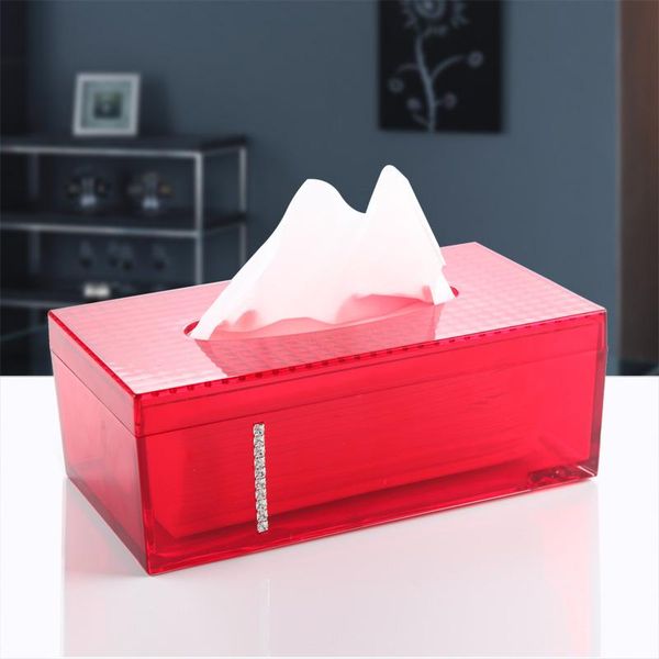 

tissue boxes & napkins year 1piece acrylic with rhinestone antique noble creative home decoration storage wedding gift
