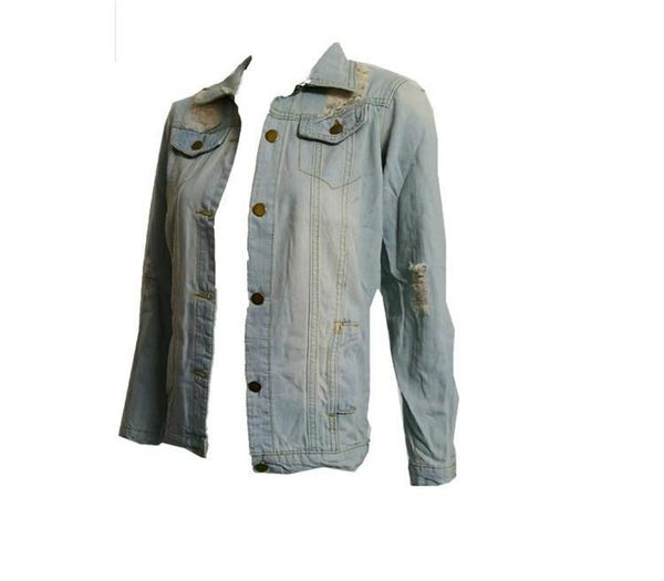 

women's jackets 2021 fashion arrival women denim vintage casual coat female jean jacket for outerwear basic coats with pocket, Black;brown