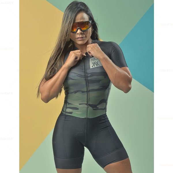 

racing sets 2021 women black jersey raudax ropa ciclismo breathable bib shorts set quickdry bike triathlon cycling clothing uniform, Black;blue