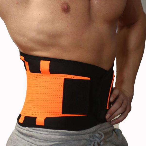 

waist support 2021 men women orthopedic posture corrector brace lower back trimmer belt elastic adjustable lumbar corset, Black;gray