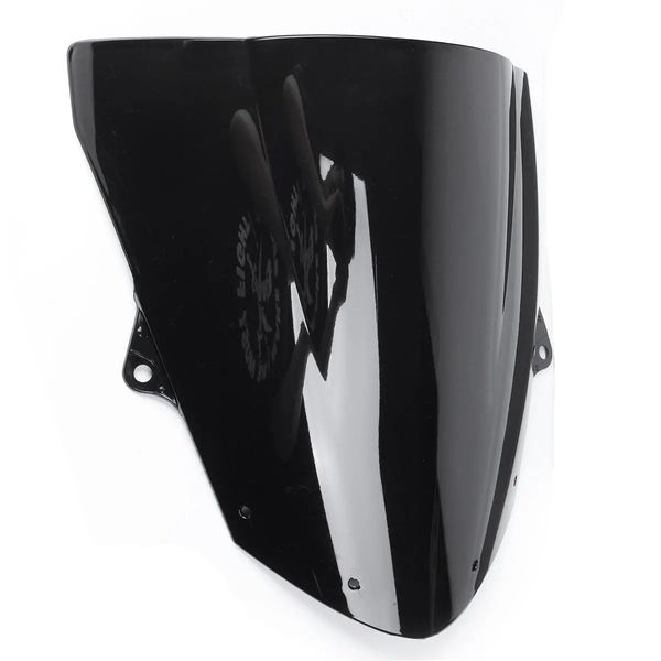 

motorcycle black windshield windscreen for kawasaki zx6r 09-14 zx10r 08-10