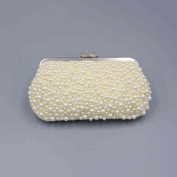 

banquet qipao pearl bag hanfu antique luxury women's dinner one shoulder slanting chain inlaid diamond