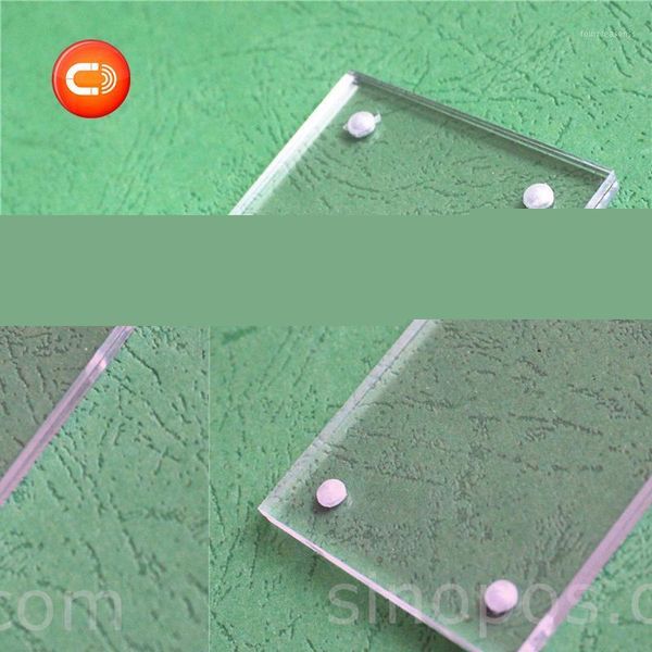 

frames magnet combined acrylic sign holder flat, magnetic horizontal clear plastic frame po a5 a4 tag card poster table desk display1