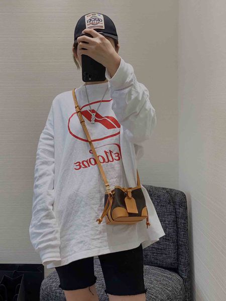 

fashion genuine leather evening bags quality women shoulder bag change women wallet classic letters crossbody bag mini bb bucket bag purse 5