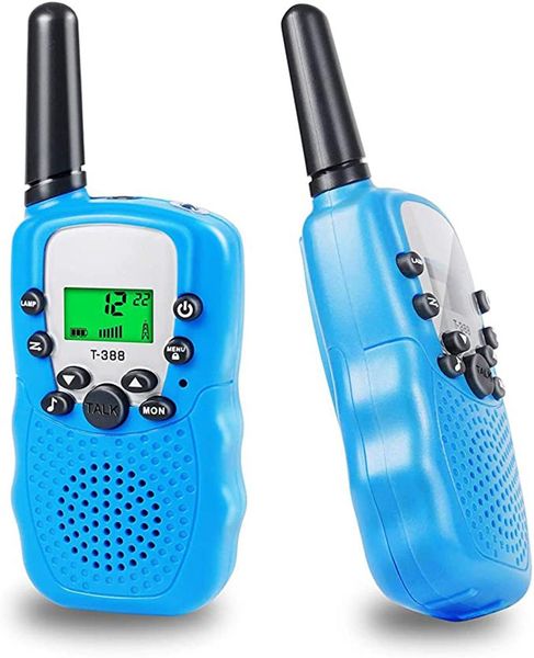 

walkie talkie 2pcs/set toy talkies mini walkie-talkies handheld gifts interphone 3km transceiver for kids lanyard radio children's
