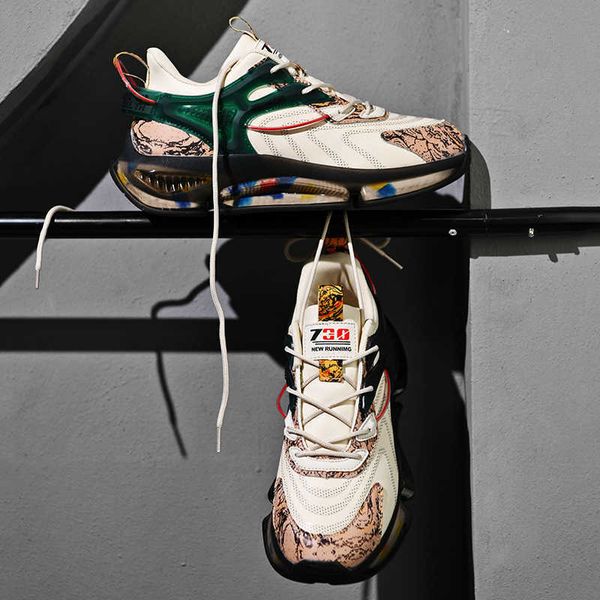 

men's sho in the autumn of 2021 chine style versatile mh running trend fashion casual dad