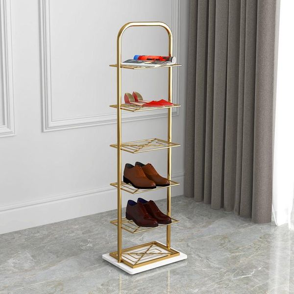 

hooks & rails light luxury simple shoe rack household economical dormitory dustproof cabinet space-saving assembly door small