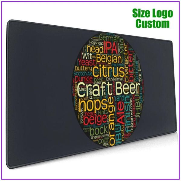 

mouse pads & wrist rests craft beer with 100+ terms for microbrew lovers pad support gel alfombrilla escritorio pc gamer completo